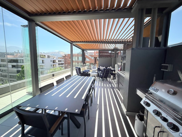 Estupendo Depto. Duplex Con Roostop Equipado En Vitacura