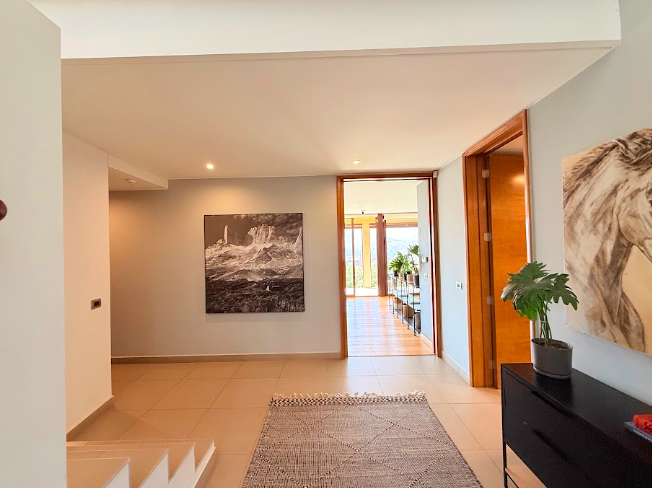 Casa Meditarránea Con Gran Vista