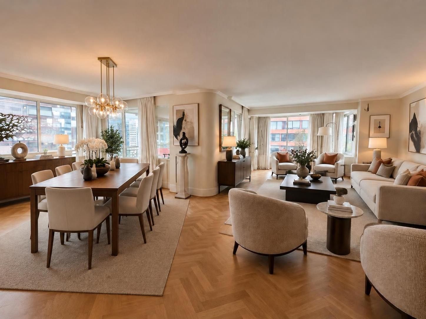 Departamento Excepcional En Pleno Sector El Golf, Las Condes